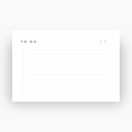 To Do List Cards
