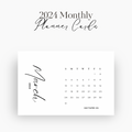 2025 Monthly Planner cards