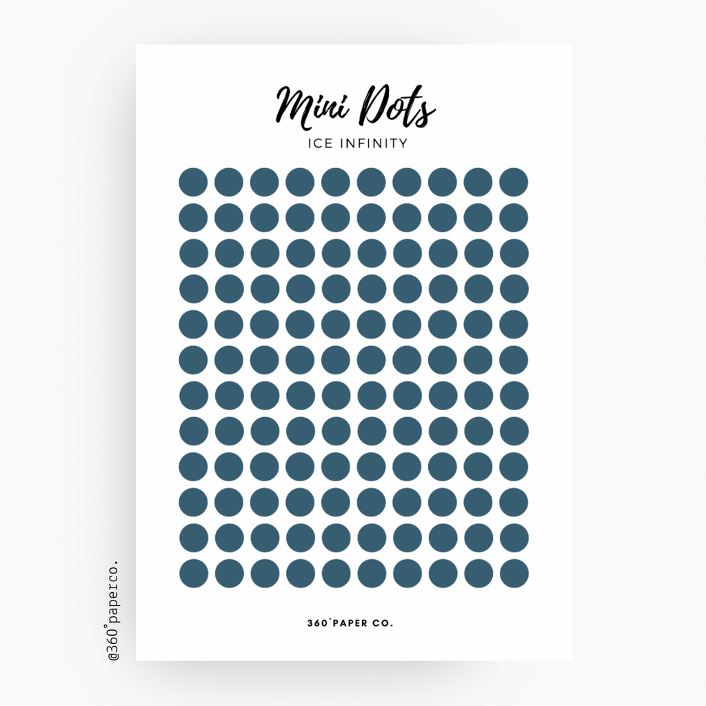 Ice Infinity Mini Dots Stickers