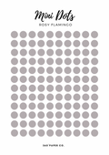 Rosy Flamingo Mini Dots Stickers