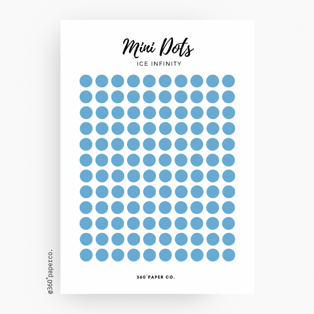 Ice Infinity Mini Dots Stickers