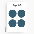 Ice Infinity Large Dots Stickers