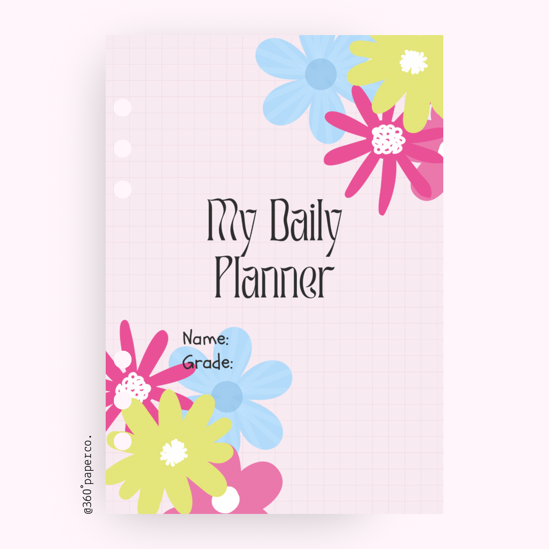 Girls’ Daily School Planner